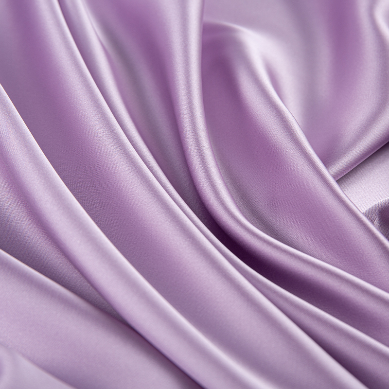 HY323 Dark Purple 180GSM weft anjal satin Fabrik poliester untuk pakaian, pakaian, seluar dalam mewah