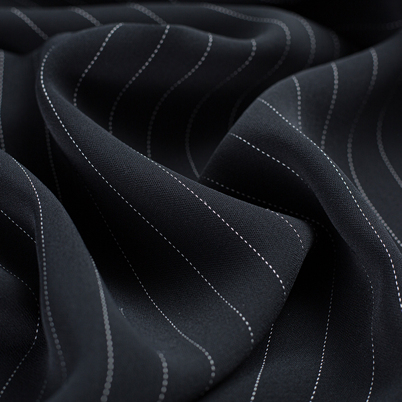 DS52(HY129) 236GSM 99%P 1% Rayon CEY Rayon Stripe Fabrik CEY